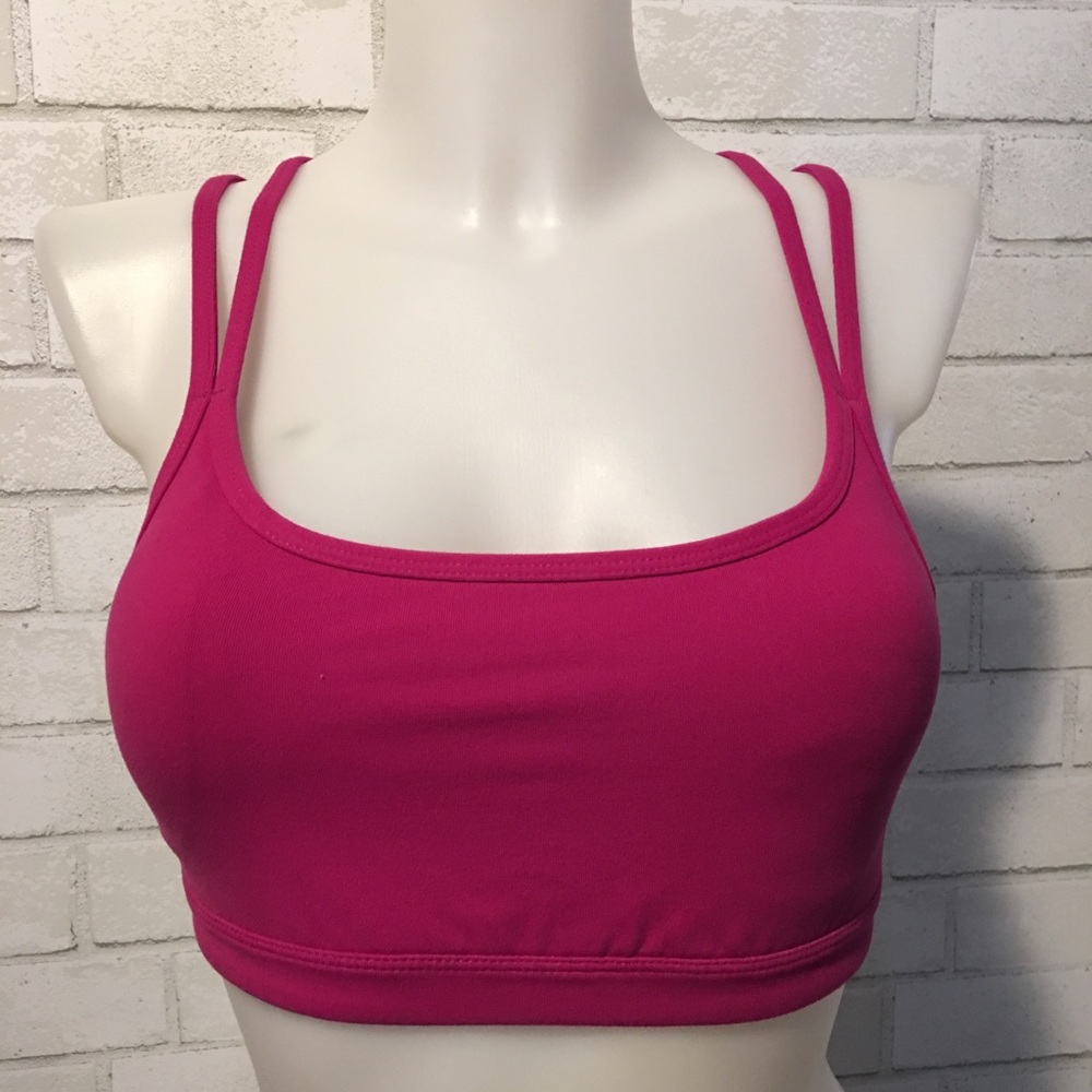 Athleta sport bra fusia color size small - Picture 2 of 4